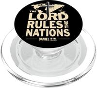El SEÑOR gobierna Las Naciones Daniel 2:21 PopSockets PopGrip para MagSafe