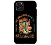 El Señor guía Nuestros Pasos en el Caos de la Vida Proverbios 16:9 Carcasa para iPhone 11 Pro MAX