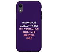 El Señor ya lo ha Convertido a tu Favor Carcasa para iPhone XR