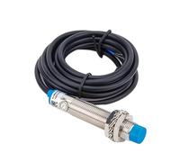 El sensor de nivel del interruptor de proximidad capacitivo M12 detecta líquido metálico en la serie de LJC12A3-A de alimentación de plástico blindado sin blindaje(Non-shield(5mm),NPN NO)