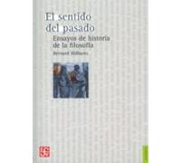 el sentido del pasado: ensayos de historia de la filosofia