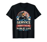 El Servicio es la Llamada más Alta en Vida pública Servicio Camiseta