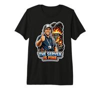 El Servidor está Bien Soporte de TI Humor Camiseta Premium