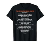 El Sexo En La Playa Oración Cóctel Camiseta