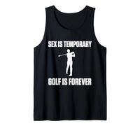 El Sexo es Temporal Golf es para Siempre Camiseta sin Mangas