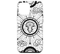 El Sigilo de Azem para Guerreros de la Luz y la Oscuridad Brillante bg Carcasa para iPhone 12 Pro MAX