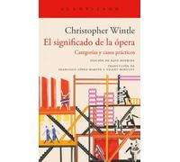 El significado de la ópera: Categorías y casos prácticos: 528 (El Acantilado)