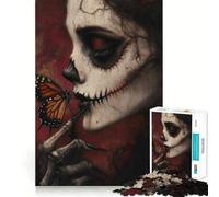 El Silencio Entre la Vida y la Muerte Rompecabezas de 1000 Piezas para Adultos Juguete Que desafía la Mente Momento de Paz Arte Coleccionable de Corte nítido 38x26cm