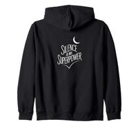 El silencio es mi superpoder - Cita introvertida minimalista Sudadera con Capucha