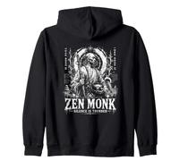 El Silencio Espiritual del Monje Zen ES Trueno Meditación Sudadera con Capucha