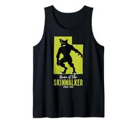 El Skinwalker Utah State American Funny Cryptid Camiseta sin Mangas