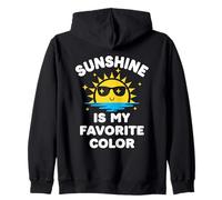 El Sol es mi Color Favorito para Las Vacaciones de Verano al Estilo Kawaii Sudadera con Capucha