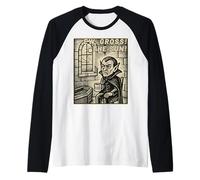 El sol Funny Vampire Introvertido Amantes del Café Camiseta Manga Raglan