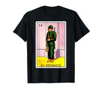 El Soldado Card Tarjeta de Lotería Mexicana Camiseta