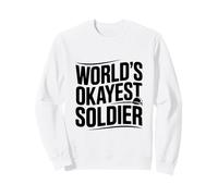 El Soldado más Bueno del Mundo Humor Militar Divertido Sudadera