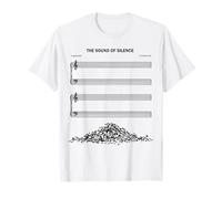 El sonido del silencio divertido musical Camiseta