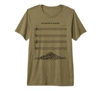 El Sonido del Silencio Musical Divertido Camiseta Premium