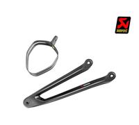 EL SOPORTE DE CARBONO ELIMINA EL ESTRIBO DEL PASAJERO AKRAPOVIC PARA KAWASAKI ZX