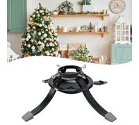 El soporte de hierro fundido para árbol de Navidad proporciona el máximo apoyo para árboles pesados, diseño de gran diámetro que garantiza estabilidad (mediano)