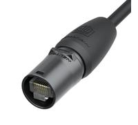 El soporte del conector del cable consta de una carcasa cromada, un husillo y una funda de color negro. La funda es adecuada para un diámetro de cable de 5 a 8 mm
