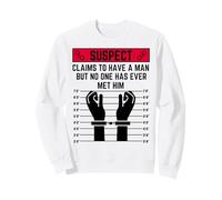 El sospechoso afirma Tener un Hombre, Pero Nadie lo ha Conocido Sudadera