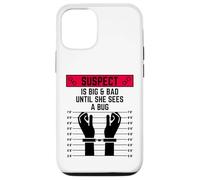 El sospechoso es Grande y Malo hasta Que ve un Error Mujeres Chicas Divertidas Carcasa para iPhone 12/12 Pro