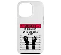 El sospechoso es Grande y Malo hasta Que ve un Error Mujeres Chicas Divertidas Carcasa para iPhone 13 Pro