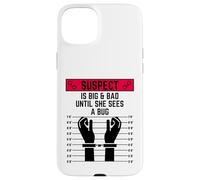 El sospechoso es Grande y Malo hasta Que ve un Error Mujeres Chicas Divertidas Carcasa para iPhone 15 Plus