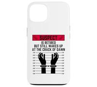 El sospechoso está Retirado Pero aún se Despierta en el Crack de Abajo Carcasa para iPhone 13