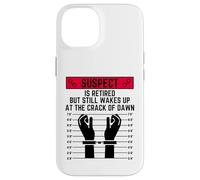 El sospechoso está Retirado Pero aún se Despierta en el Crack de Abajo Carcasa para iPhone 14