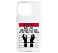 El sospechoso está Retirado Pero aún se Despierta en el Crack de Abajo Carcasa para iPhone 15 Pro MAX