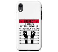 El sospechoso está Retirado Pero aún se Despierta en el Crack de Abajo Carcasa para iPhone XR