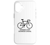 El Spandex es mi Negocio Casual Carcasa para iPhone 16 Plus