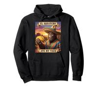 El Squatcho Ate My Taco - Divertido diseño de críptidos Mexicanos Sudadera con Capucha