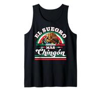 El Suegro Más Chingón Funny Matching Family Couples Humor Camiseta sin Mangas