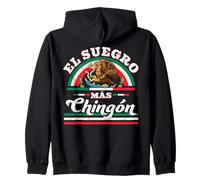 El Suegro Más Chingón Funny Matching Family Couples Humor Sudadera con Capucha