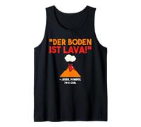 El Suelo es volcán de Lava Vesubio en erupción Camiseta sin Mangas