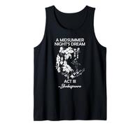 El sueño de una Noche de Verano de Shakespeare, acto III, Drama de Hadas Camiseta sin Mangas