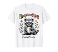 El sueño es un Mito recién promocionado Mapache Nuevo Padre Camiseta