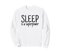 El sueño es un Superpoder. motivación, mentalidad, Cita. Sudadera