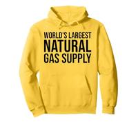 El suministro de gas natural más grande del mundo es divertido, broma de papá, pedos, humor Sudadera con Capucha