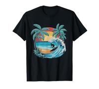 El Surf es mi Vida Divertida en Lugar de Surfear Camiseta