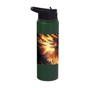 El surgimiento del legendario fénix de la inmortalidad Stainless Steel Insulated Water Bottle