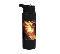 El surgimiento del legendario fénix de la inmortalidad Stainless Steel Insulated Water Bottle