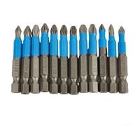 El surtido de puntas magnéticas antideslizantes consta de doce opciones diseñadas para adaptarse a varios usos de herramientas eléctricas y manuales