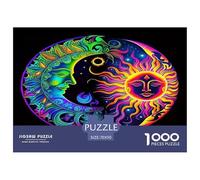 El Tai Chi1000 Piezas Puzzles para Adultos Y Niños Juego Familiar Sun and LunaDivertido Y Desafiantes Decoraciones Hogar Gran Idea De Regalo70x50cm/1000pcs