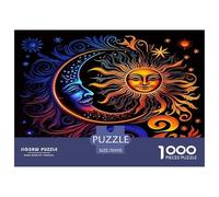 El Tai ChiPuzzles De 1000 Piezas para Adultos Y Niños Juegos Educativos Sun and LunaDecoraciones Hogar Desafiantes Gran Idea De Regalo70x50cm/1000pcs