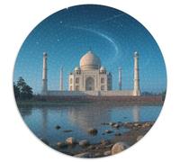 El Taj Mahal Puzzle 1000 Piezas para Adultos Impresionante Adultos Y Niños Regalos Edificio Landmark Rompecabezas Juego Obra De Arte De Juego 1000pcs (67.5x67.5cm)