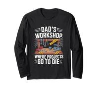 El taller de papá donde los proyectos van a morir Humor Papá El padre d Manga Larga