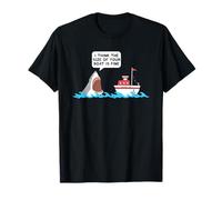 El tamaño de la camisa de tiburón de tu barco es un buen regalo Camiseta